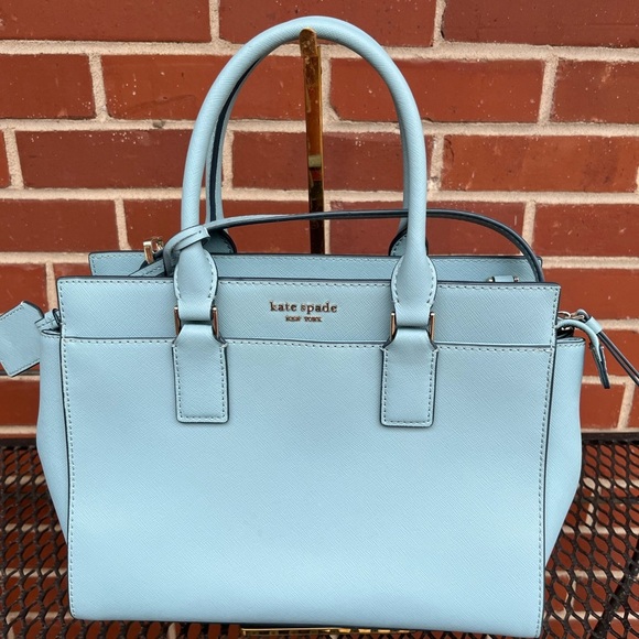 Kate Spade Light Blue Satchel - Picture 1 of 11